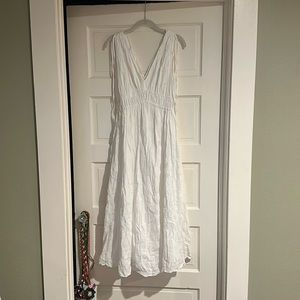 MADEWELL white maxi dress